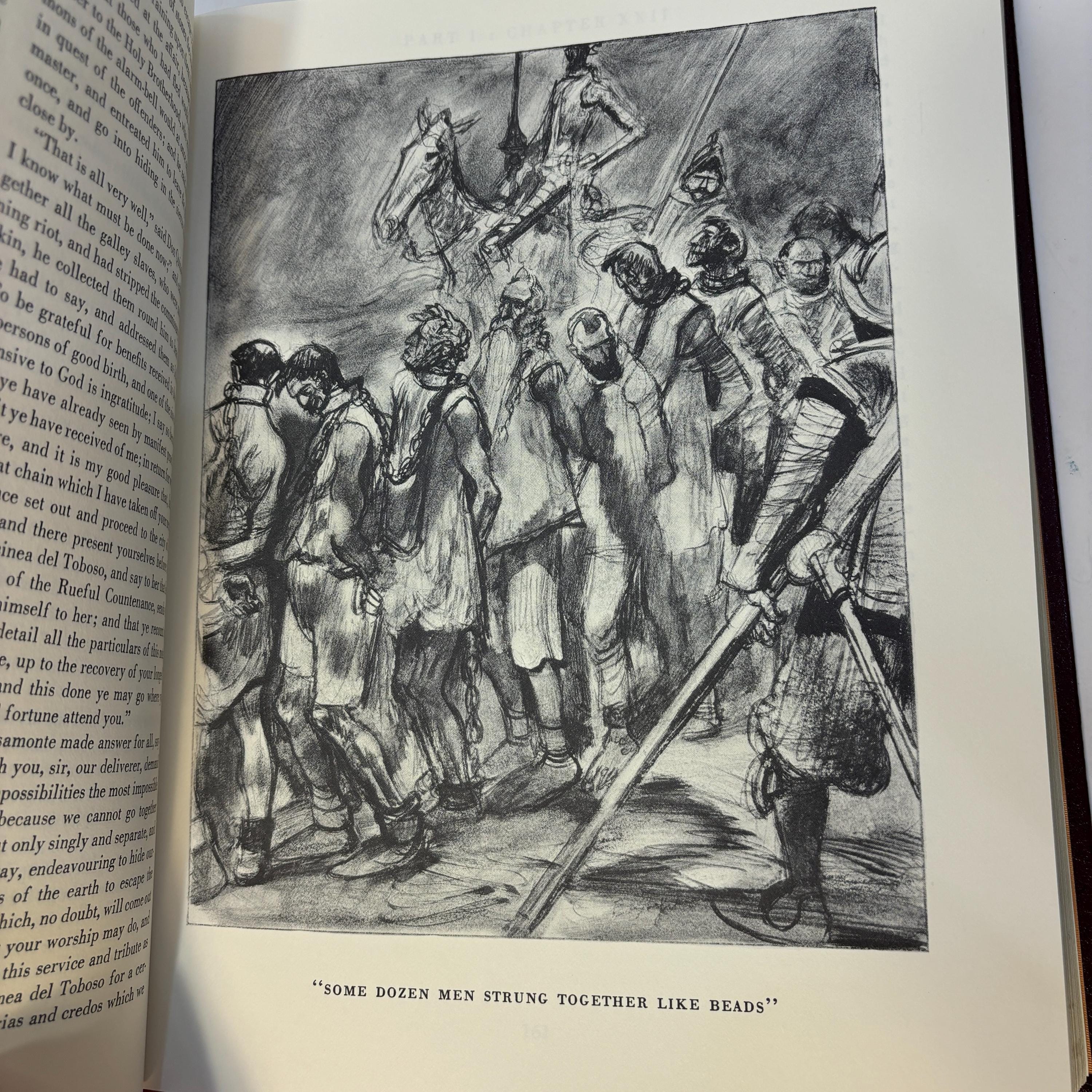 Don Quixote The Ingenious Gentleman of La Mancha. Illustrations by Edy Legrand — photograph 3.
