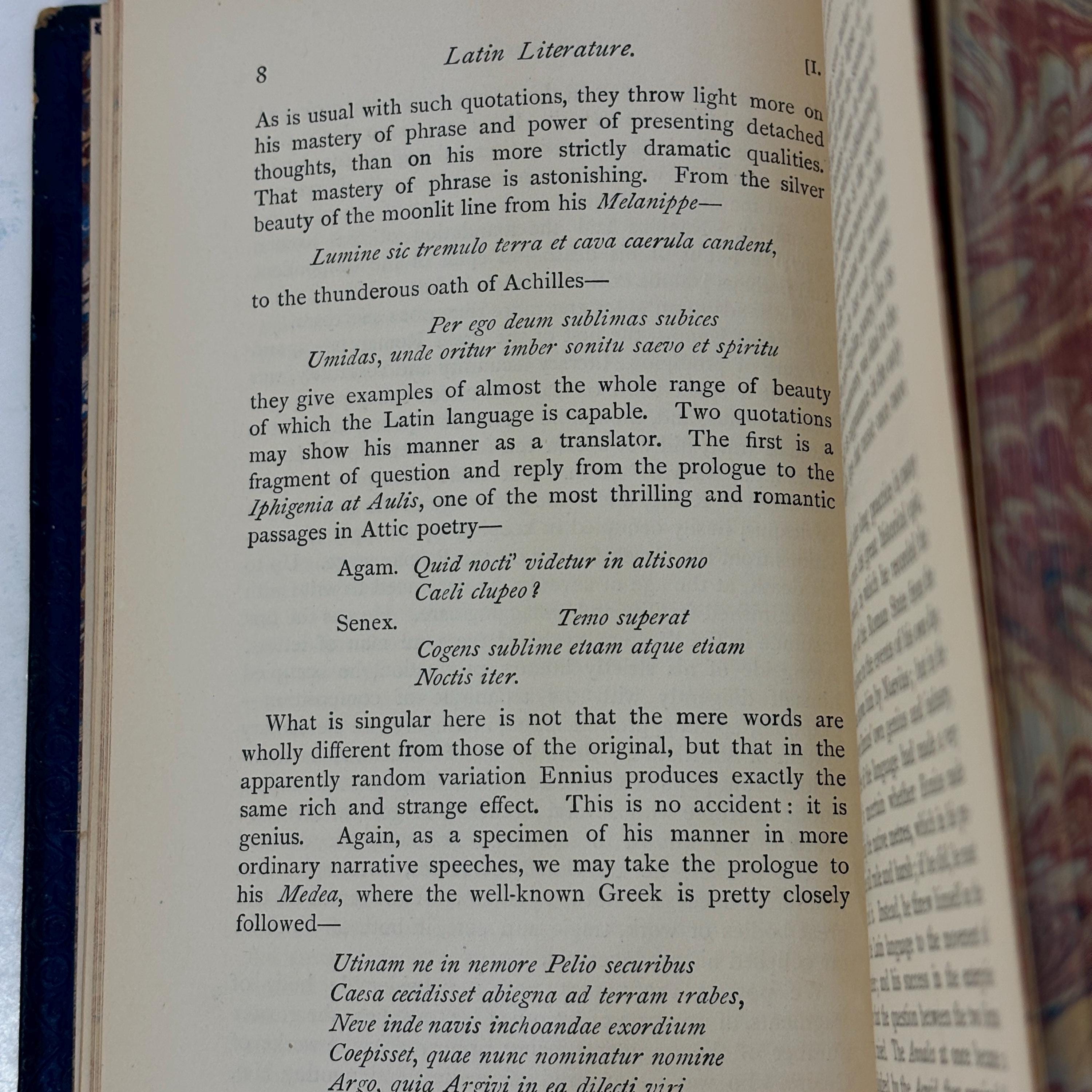 Latin Literature. Second Edition, Revised. Prize Binding. Signed Binding of Relfe Brothers — photograph 10.