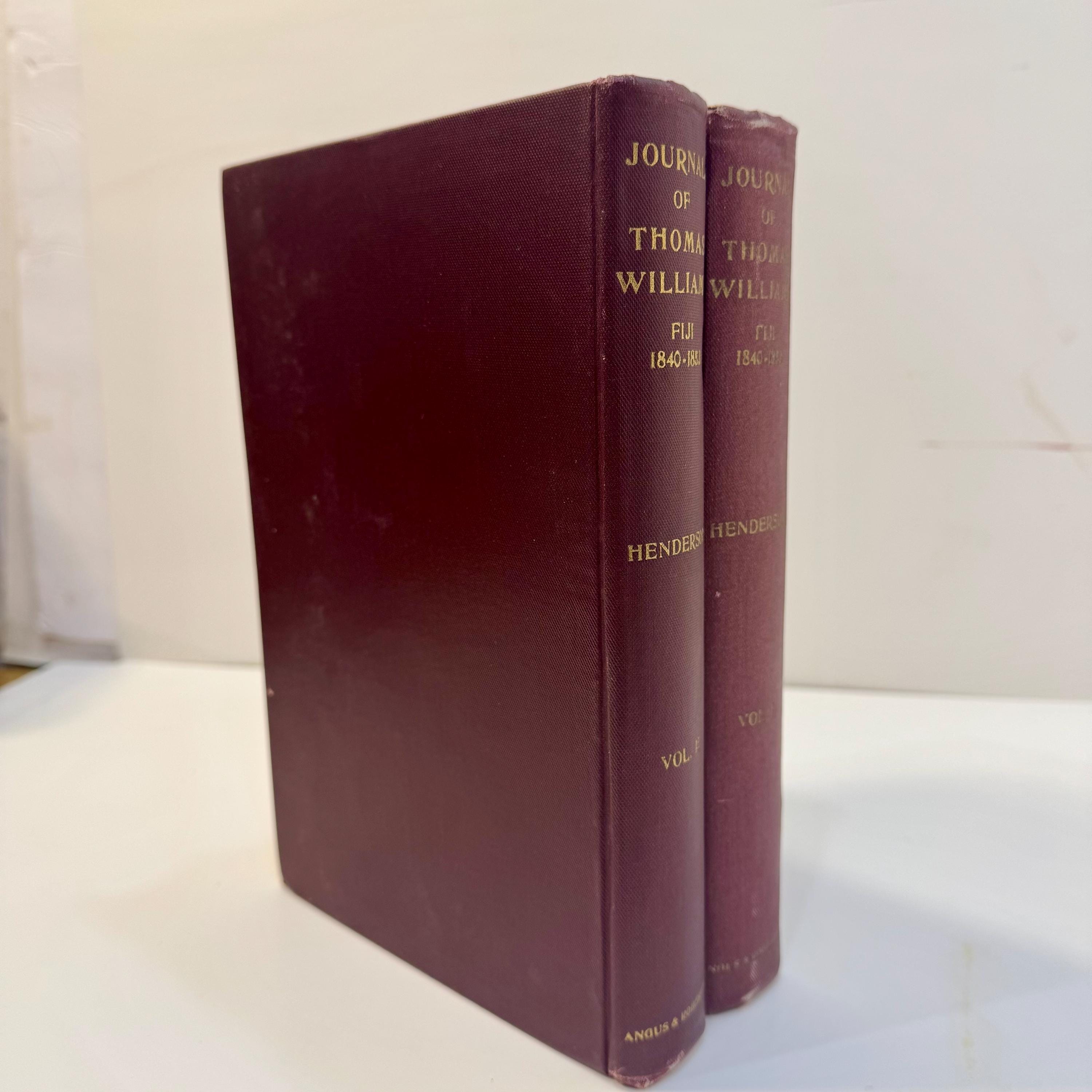 The Journal of Thomas Williams, Missionary in Fiji, 1840-1853 by G.C. Henderson, 1931 — photograph 4.