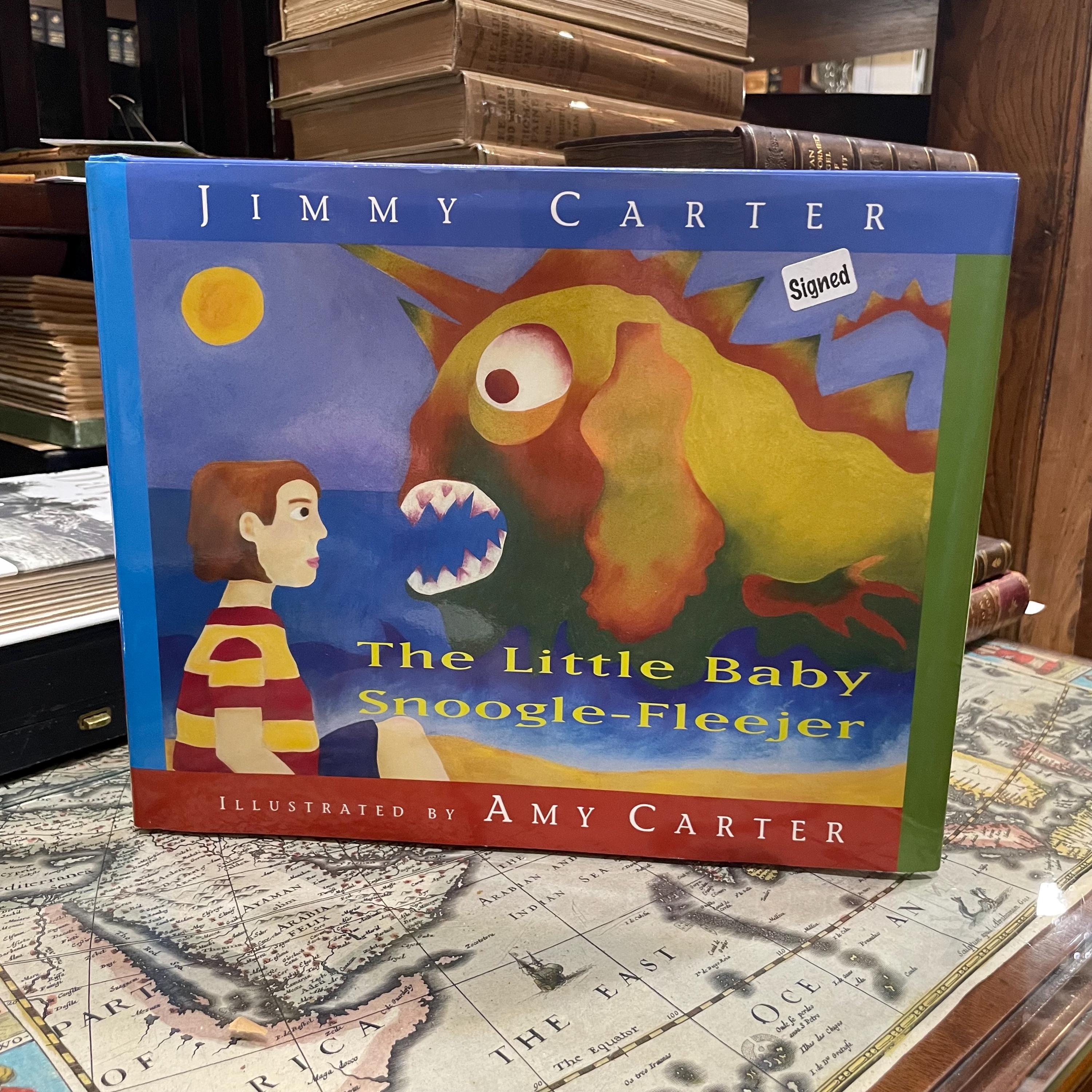 The Little Baby Snoogle-fleejer Autographed Jimmy Carter - Etsy