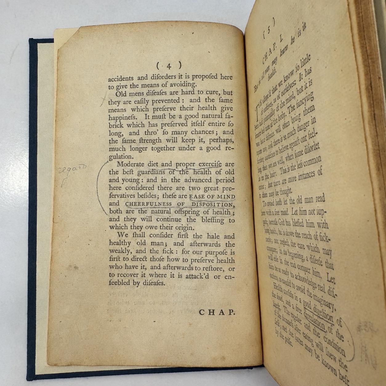 The Old Man's Guide to Health and Longer Life: With Rules for Diet, Exercise, and Physick; For Preserving a Good Constitution, and Preventing Disorders in a Bad One. The Second Edition — photograph 5.