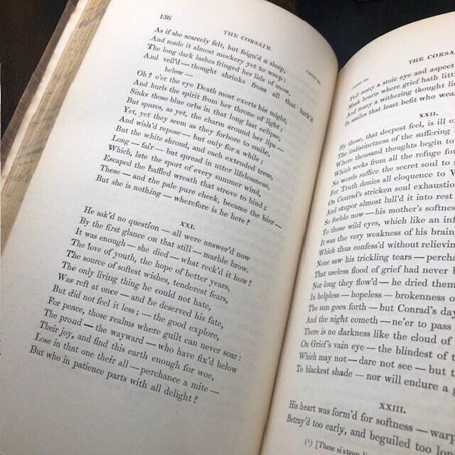 Poetical works of Lord Byron in Eight Volumes — photograph 6.
