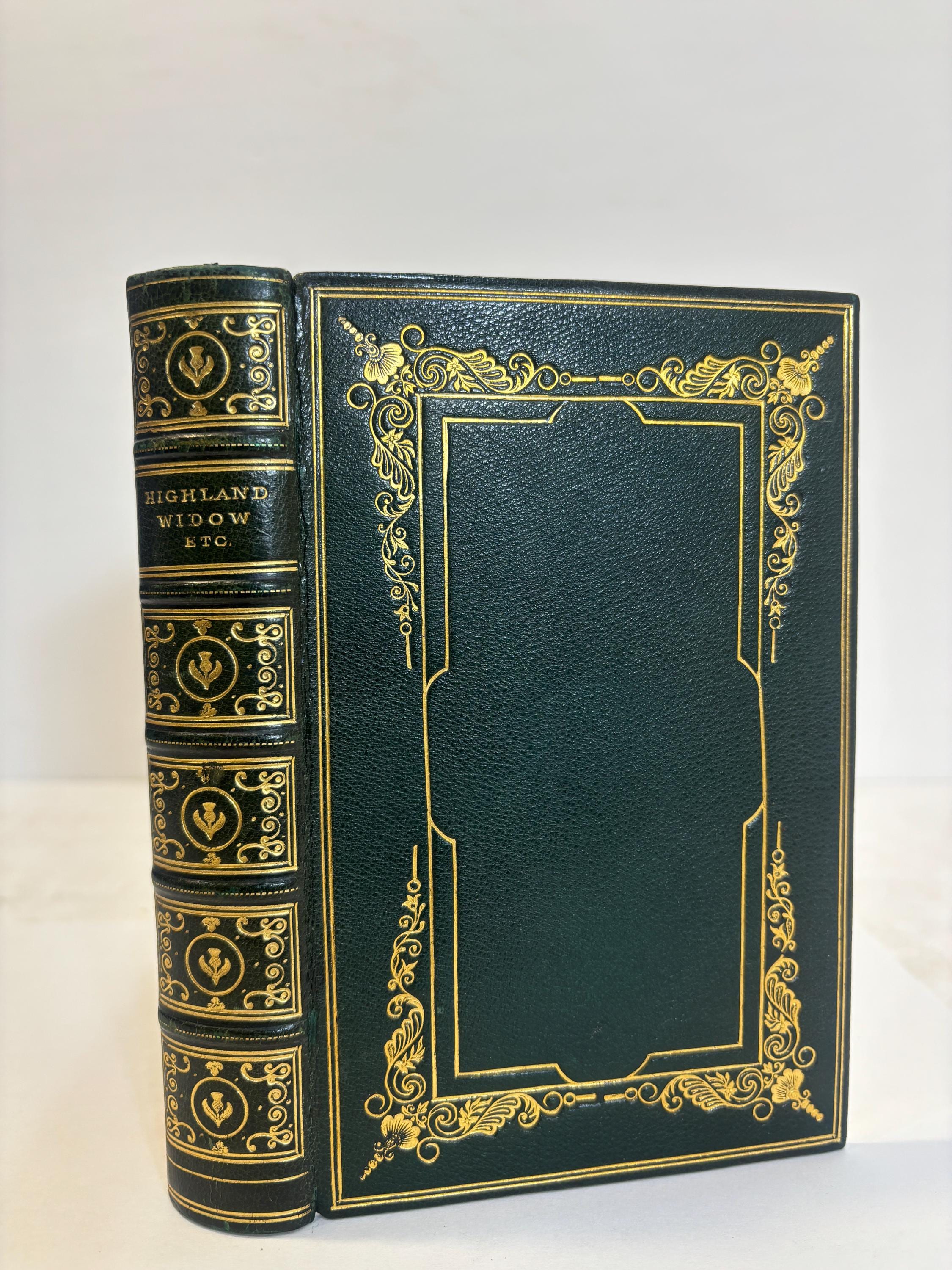 Highland Widow. Double Fore-Edge Painting. Golfers and Mermaids. — photograph 6.