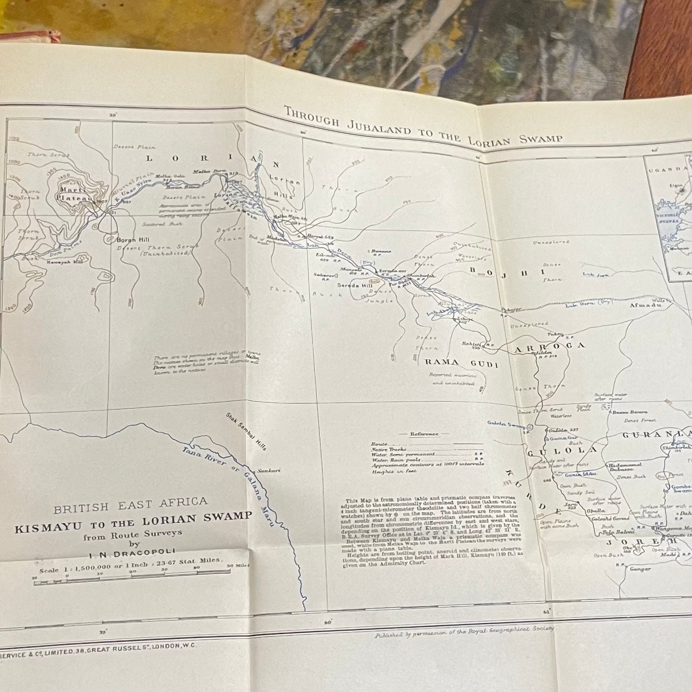 Through Jubaland toThe Lorian Swamp An Adventurous Journey of Exploration & Sport in The Unknown African Forests & Deserts of Jubaland to the Unexplored Lorian Swamp. With 44 Illustrations & 2 Maps — photograph 6.