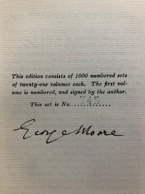 Works of George Moore / Carra Edition — photograph 2.