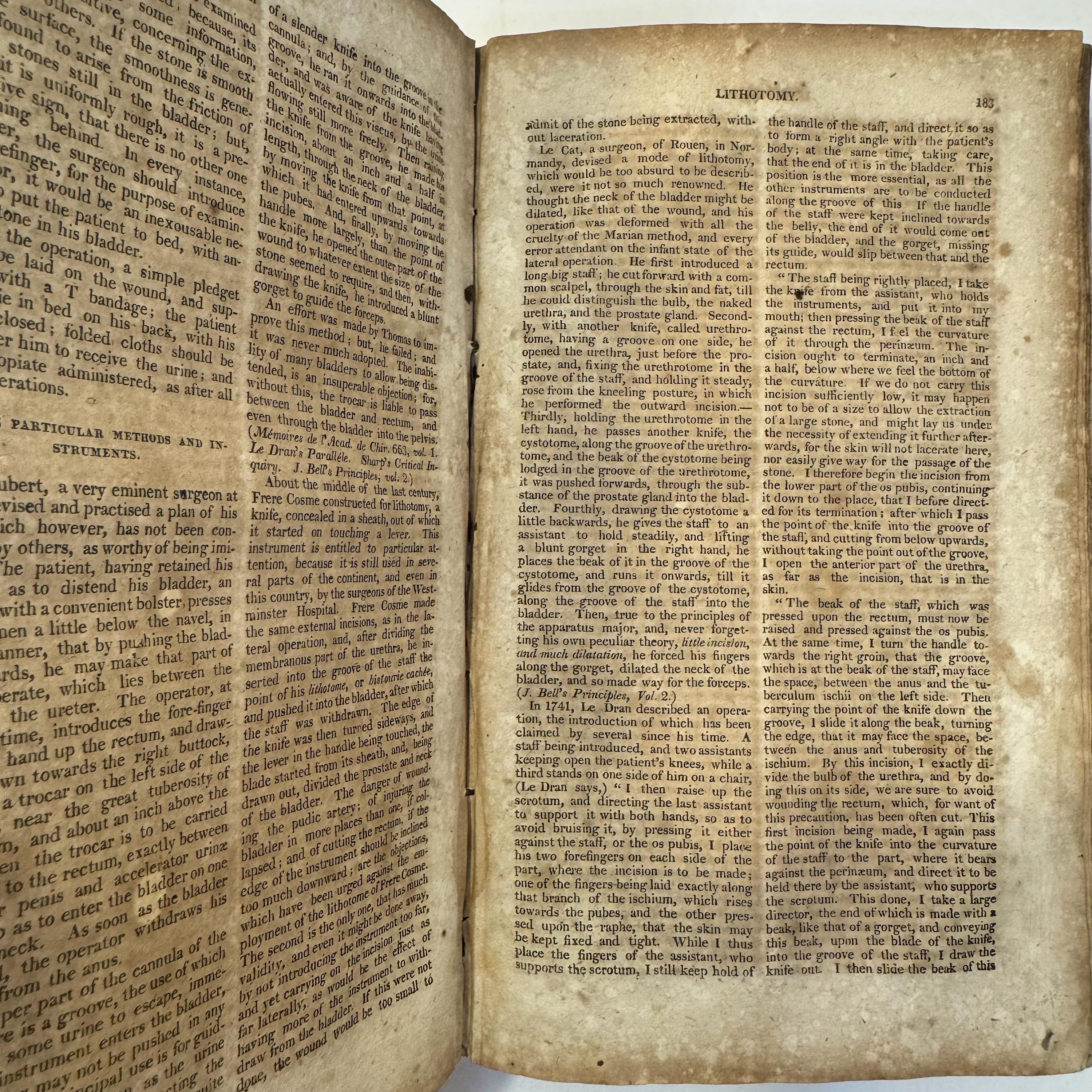 Dictionary of Practical Surgery, containing a complete exhibition of the present state of the principles and practice of Surgery, collected From the best and most original sources of information, and illustrated by critical remarks. — photograph 5.