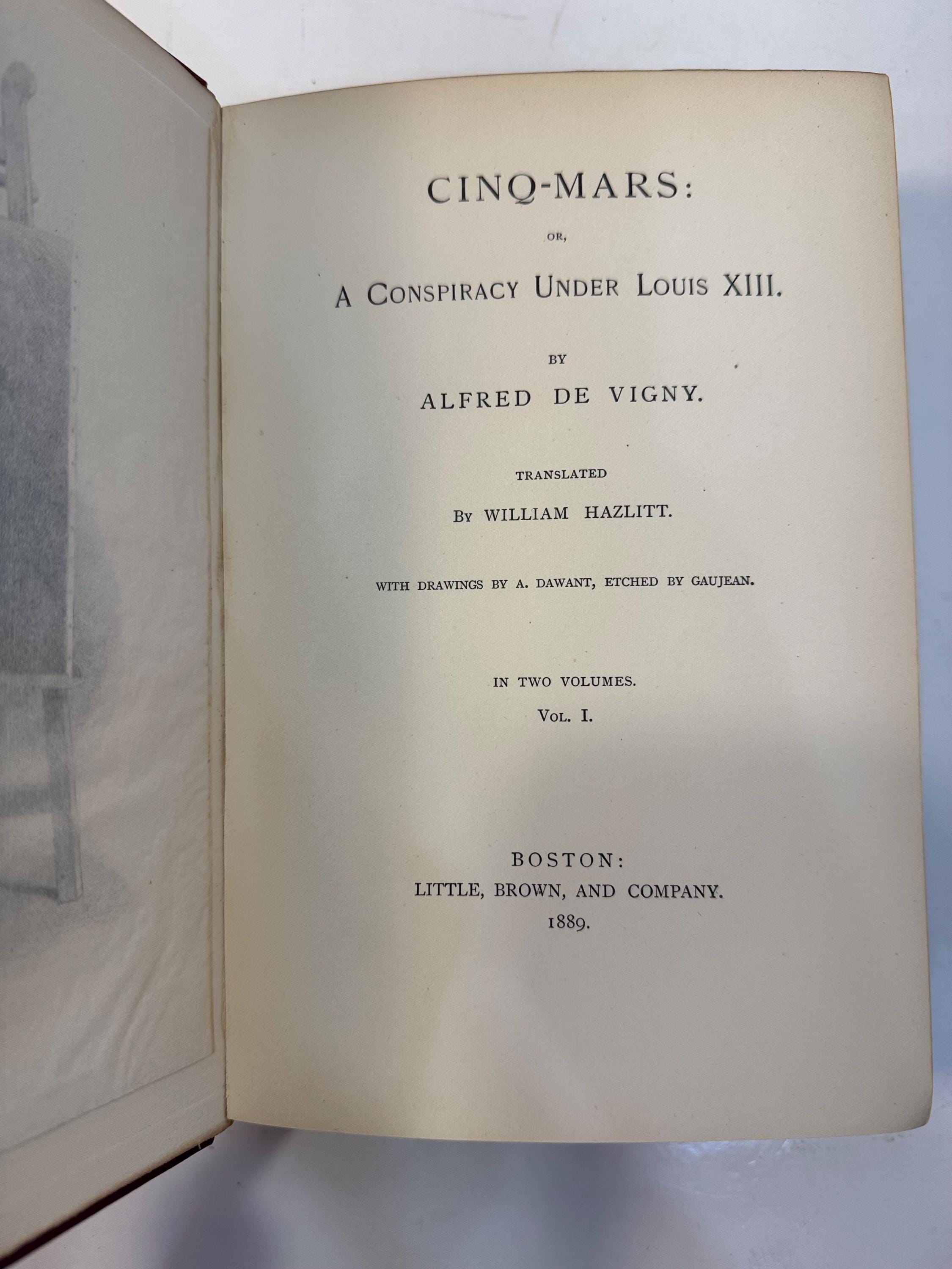 Cinq-Mars: or, a Conspiracy under Louis XIII. — photograph 2.