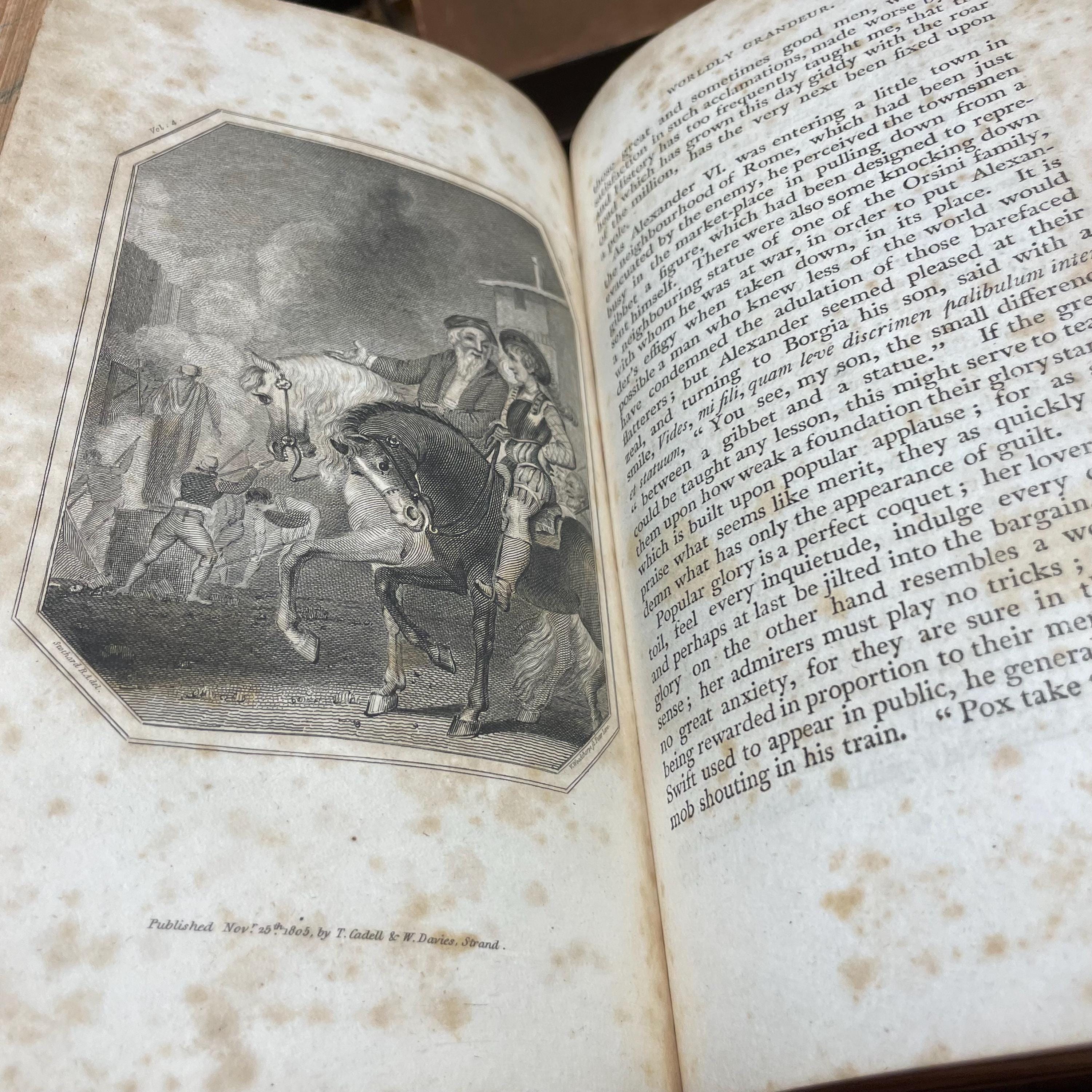 The Miscellaneous Works of Oliver Goldsmith, M.B. A New Edition, In Four Volumes. To Which is Prefixed, Some Account of His Life and Writings. 4 volumes. — photograph 10.