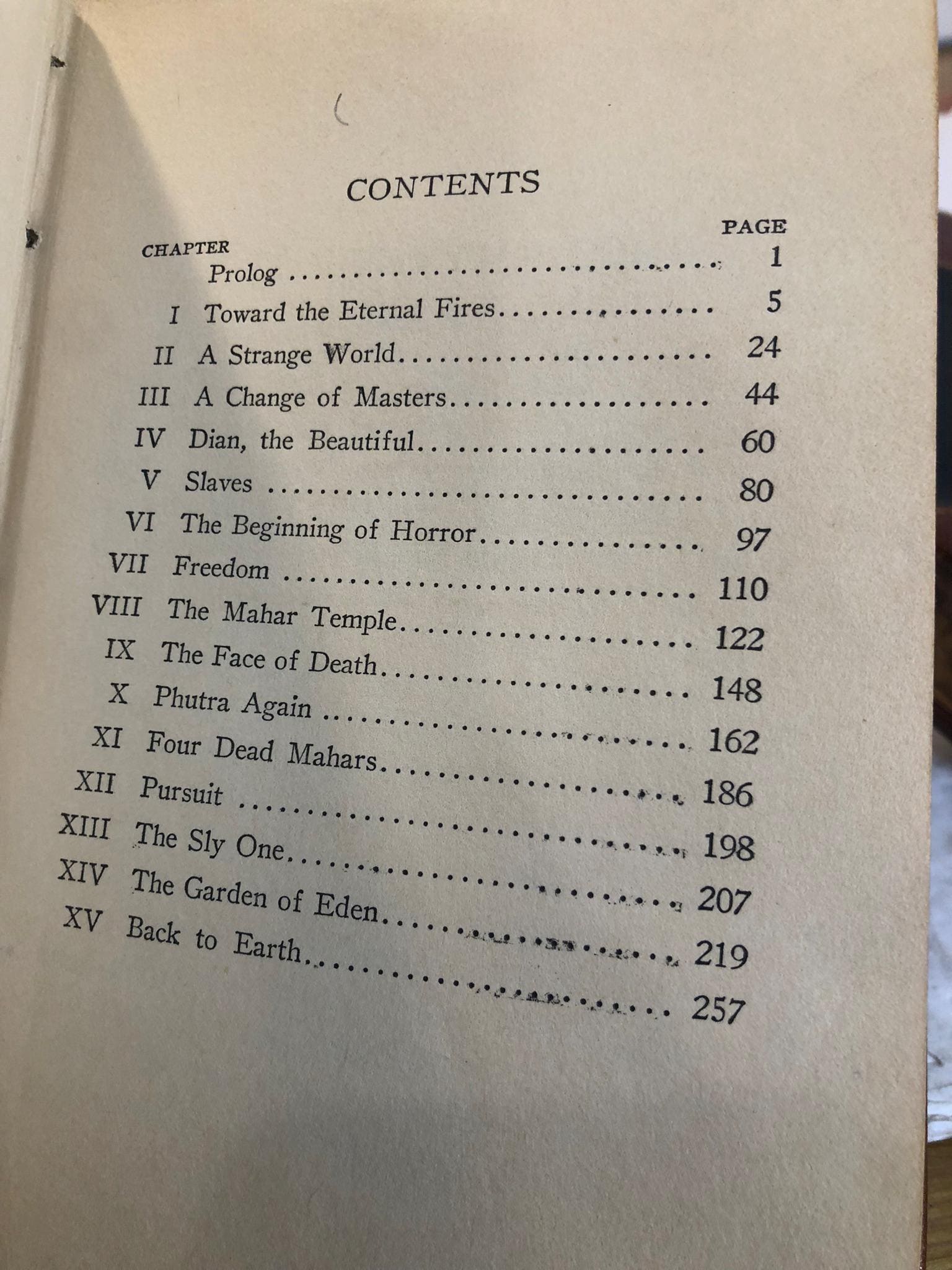 First Two Volumes of Edgar Rice Burroughs Pellucidar Series; At The Earth's Core, Pellucidar — photograph 3.