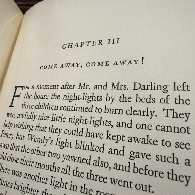 The Works of J.M. Barrie, Limited Peter Pan Edition #881/1030 — photograph 9.