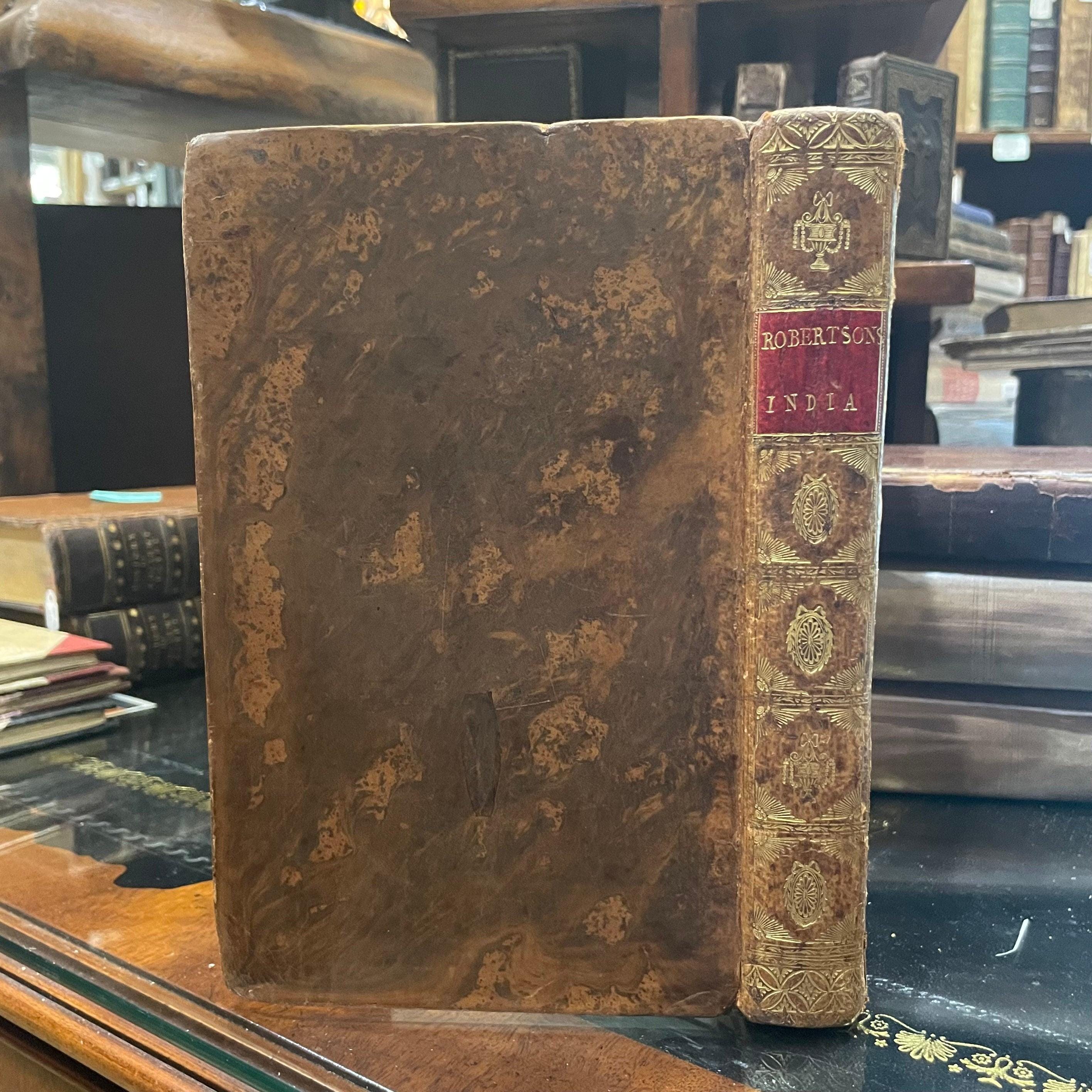 Historical disquisition concerning the knowledge which the ancients had of India, and the progress of trade with that country prior to the discovery of the passage to it by the Cape of Good Hope : with an appendix, containing observations on the civil policy, the laws and judicial proceedings, the arts, the sciences, and Theology institutions of the Indians — photograph 2.