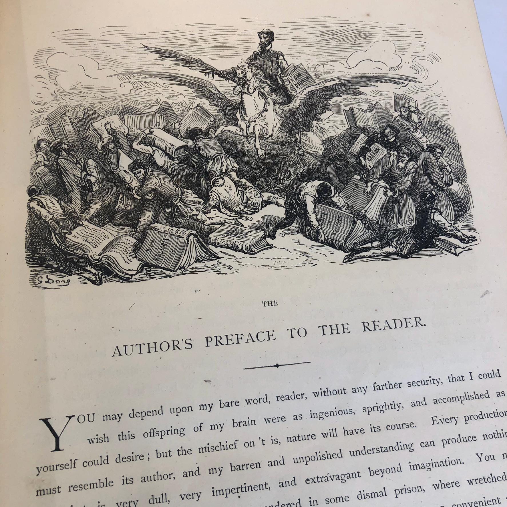 The History of Don Quixote. By Cervantes. And a Biographical Notice of Cervantes, by T. Teignmouth Shore, M.A. Illustrated by Gustave Dore. — photograph 6.