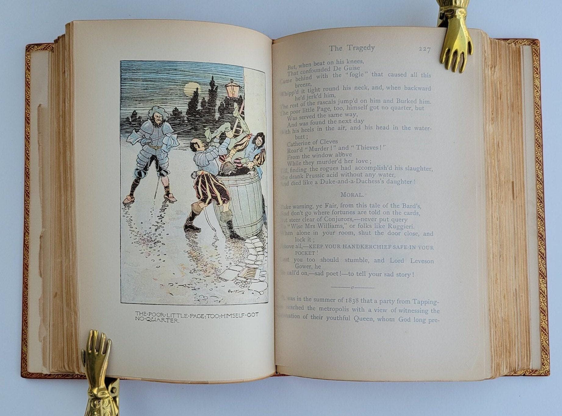 Ingoldsby Legends or Mirth & Marvals by Thomas Ingoldsby Esquire Illustrated br Authur Rackham — photograph 8.