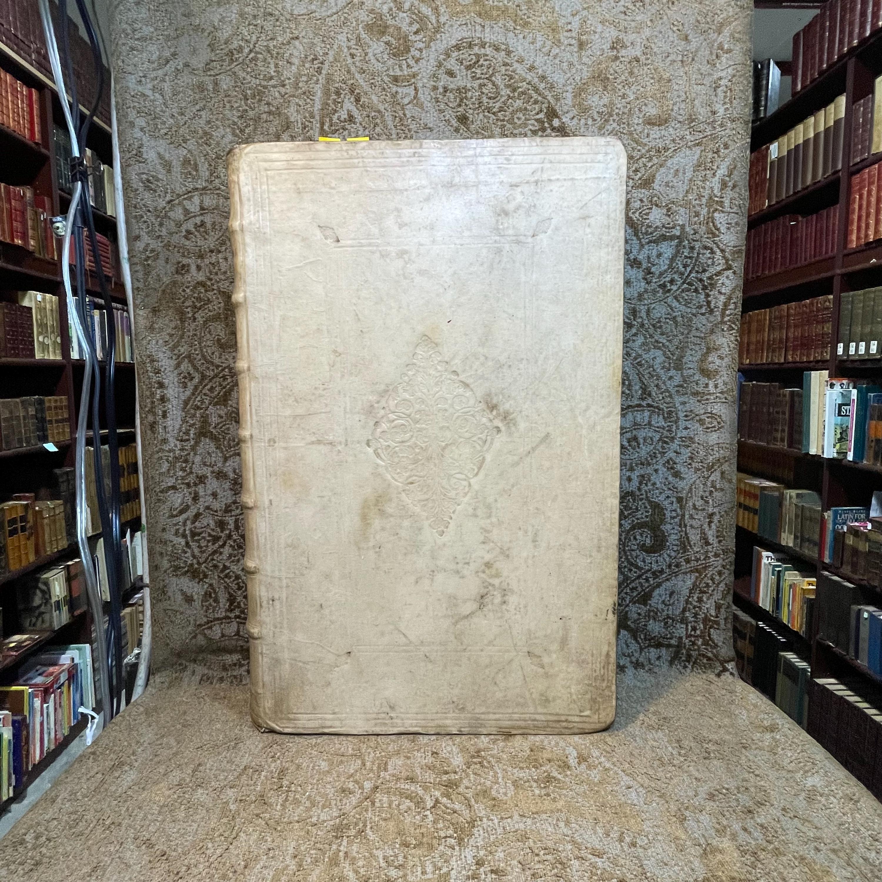 Flavii Josephi Quae Reperiri Potuerunt, Opera Omnia Graece et Latine, Cum Notis & Nova Versione Joannis Hudsoni, S.T.P. Aulae B. Mariae Virginis Principalis, & Bibliothecarii Bodlejani. Accedunt Nunc Primum Notae Integrae, ad Graeca Josephi & Varios Ejusdem Libros, D. Eduardi Bernardi, Jacobi Gronovii, Francisci Combefisii, Jo. Sibrandae, Hendr. Aldrichii. Ut & Ineditae In Universa Fl. Josephi Opera, Joannis Covvei, Ezechielis Spanhemii, Hadriani Relandi, & Selectae Aliorum. Adjiciuntur In Fine Caroli Daubuz Libri duo pro Testimonio Fl. Josephi de Jesu Christo; Et ejusdem Argumenti Epistolae XXX. virorum Doctorum, ut Reinesii, Snellii, Jo. Fr. Gronovii aliorumque, Philologicae & Historicae; ut & Petri Brinch Examen Chronologiae & Historiae Josephicae; Jo. Baptist. Ottii Animadversiones as Josephum & specimen Levici Flaviani; Christ. Noldii Historia Ideumaea, seu de Vita & Gestis Herodum &c. &c. Quorum Syllabus exstat ante Libri Primi Antiquitatum. Omnia collegit, disposuit, & post Jo. Hudsonum ad Codices fere omnes, cum inpressos, tum Manuscriptos, praecipue Lugduno-Batavos, diligenter recensuit, Notasque passim suas, & quinque in fibe Indices adjecit Sigebertus Havercampus; Linguae Graeca, Historiarum & Eloquentiae Professor, in Academia, quae Lugduni est, Batava. Tomis Duobus. Translated from Latin: "The Complete Works of Flavius Josephus That Could Be Found, in Greek and Latin, with Notes & a New Translation by John Hudson, S.T.P., Principal of St. Mary’s Hall and Bodleian Librarian. Additional Notes for the Greek Texts of Josephus and Various Books, by Edward Bernard, Jacob Gronovius, Francis Combefis, John Sibranda, Henry Aldrich. Also Added for the First Time are the Unpublished Notes on All of Flavius Josephus's Works by John Covell, Ezechiel Spanheim, Adriaan Reland, and Selected Others. Included at the End are Two Books by Charles Daubuz in Defense of Flavius Josephus's Testimony About Jesus Christ, as well as 30 Epistles of Learned Men on the Same Subject, such as Reinesius, Snellius, John Frederic Gronovius, and Others, Philological & Historical. Furthermore, Peter Brinch’s Examination of the Chronology and History of Josephus; John Baptist Ott’s Observations on Josephus and Specimen of Flavian Levite; Christian Nold's History of Idumea, or the Life & Acts of the Herods, etc., etc., the List of Which is Found Before the First Book of Antiquities. All Collected, Organized, and After John Hudson Were Carefully Reviewed Against Almost All the Codices, Both Printed and Manuscript, Especially Those of Leiden, with Notes Throughout by Sigebert Havercamp, Professor of the Greek Language, History, and Eloquence at the Academy of Leiden. In Two Volumes." — photograph 8.