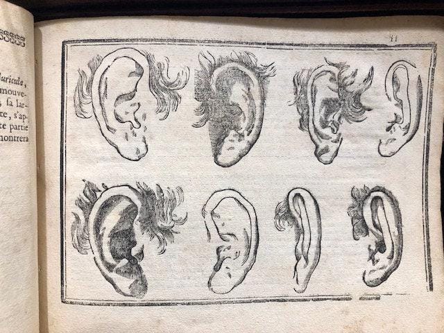 L'Art de Dessiner Par Jean Cousin, Excellent Peintre Francois. Trans: The Art of Drawing (Science of Art). Revised, Corrected, and Expanded. With 33 woodcut plates. - Missing title and pages 1-4, woodcuts with descriptions complete. — photograph 9.