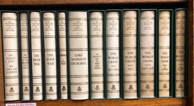 The Collected Works of Sir Winston S. Churchill, complete in 38 volumes, 34+4) including The Collected Essays. Centenary Edition. — photograph 9.