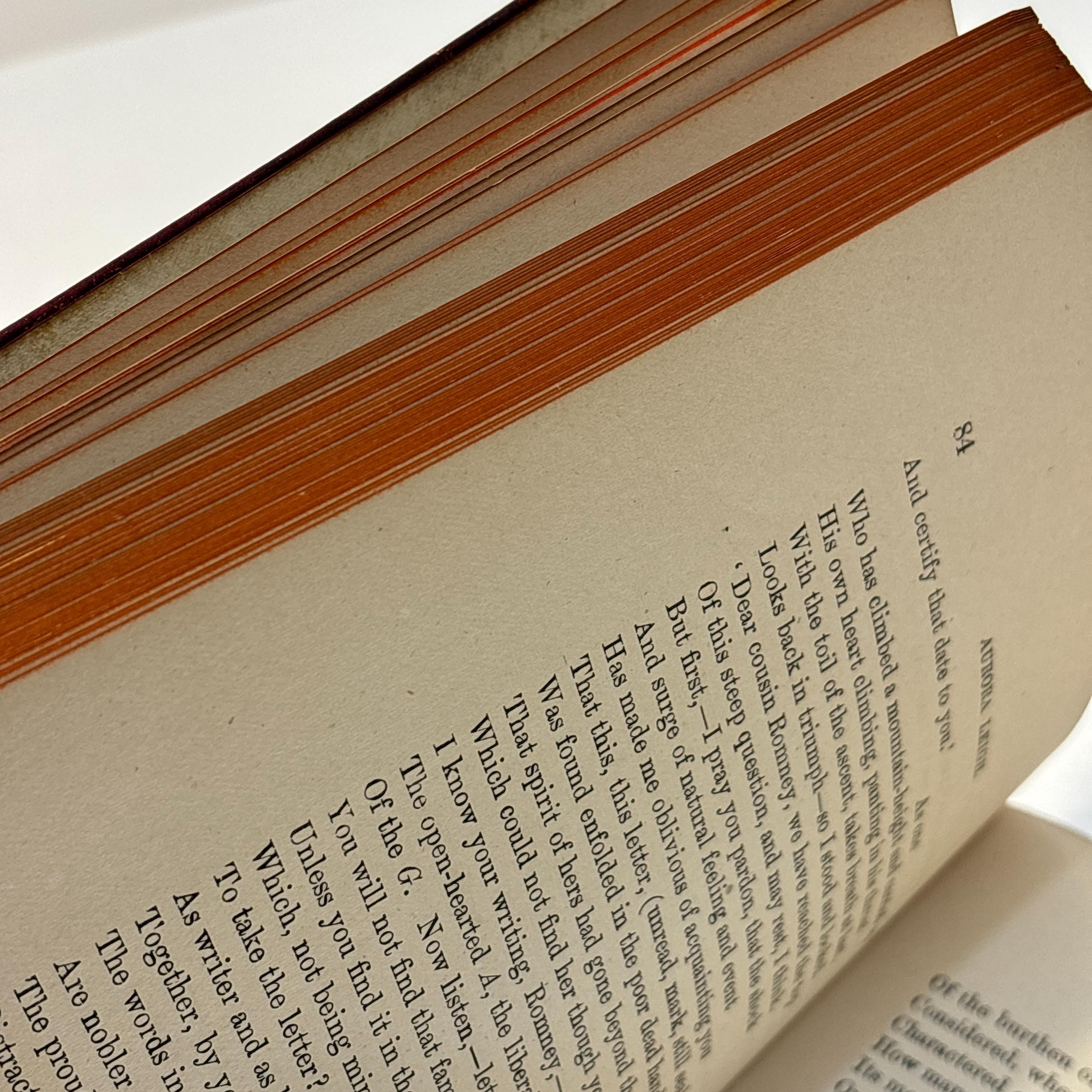 Aurora Leigh, Later Edition, A Poem in Nine Books. — photograph 4.