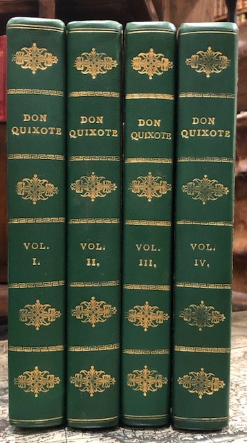 Don Quixote De La Mancha. Translated From the Original Spanish... Embellished With Tewnty-Four Highly Finished Engravings From Drawings Designed Expressly For This Edition. In Four Volumes. — photograph 3.