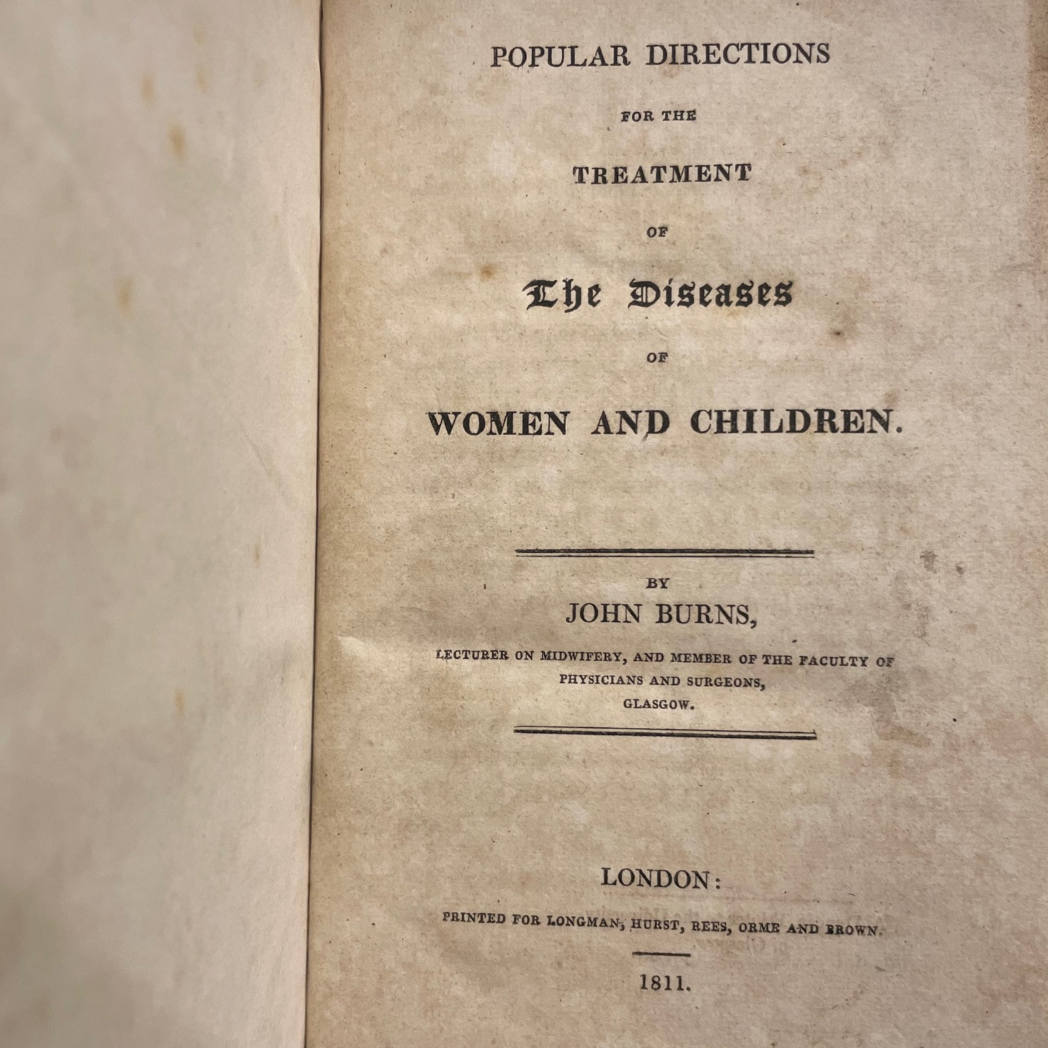 Popular Directions for The Treatment of The Diseases of Women and Children — photograph 3.
