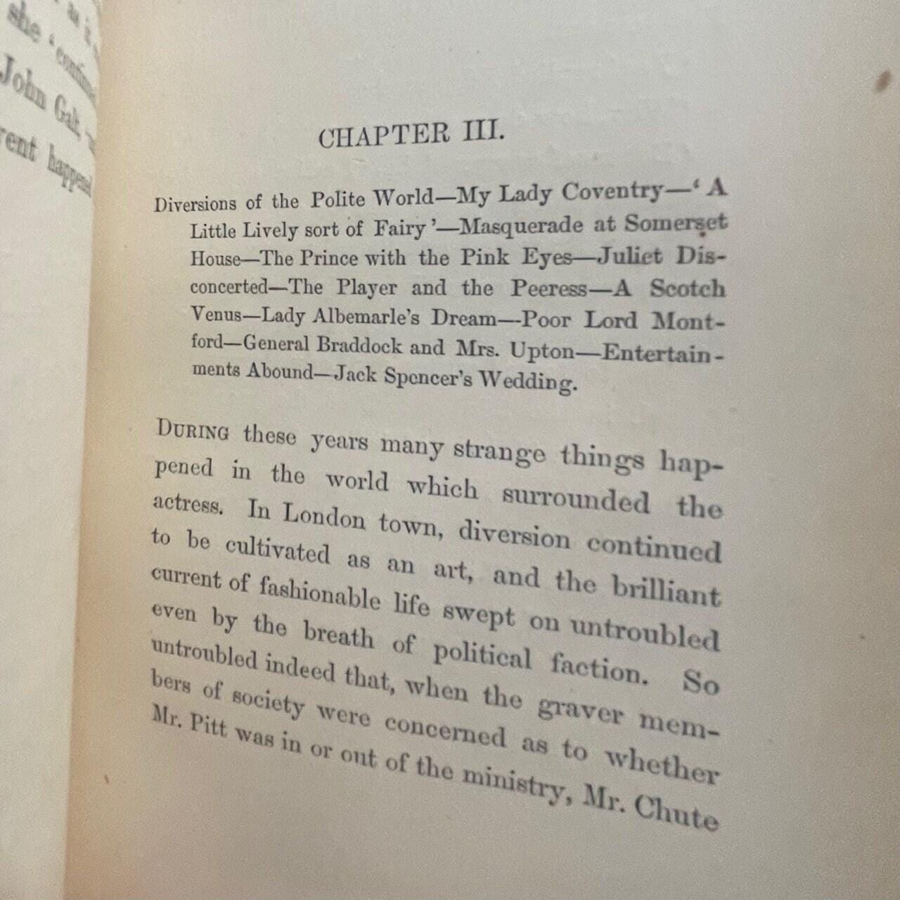 The Life and Adventures of Peg Woffington with Pictures of That Period in Which She Lived. In two volumes. — photograph 10.