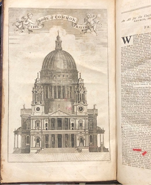 The Book of Common Prayer, and Administration of The Sacraments, and Other Rites and Ceremonies of The Church, According to the Use of The Church of England: Together With The Psalter or Psalms of David, Pointed as they are to be Sung or Said in Churches; and the Form or Manner of Making, Ordaining, and Consecrating of Bishops, Preists, and Deacons — photograph 3.