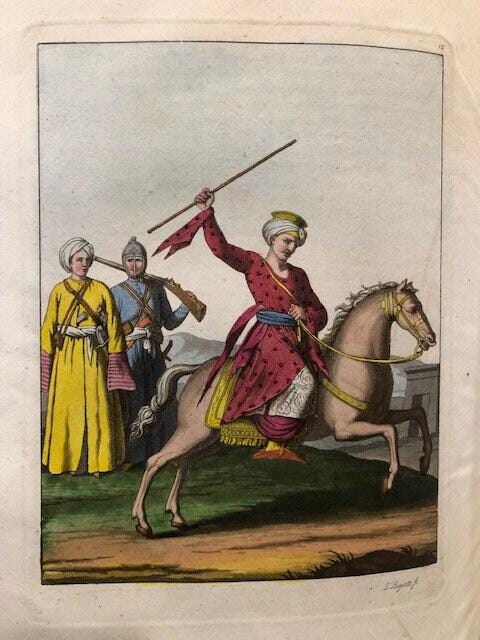 Il Costume Antico e Moderno o Storia del governo, della milizia, della religione, delle arti, scienze ed usanze di tutti i popoli antichi e moderni, provata coi monumenti dell'antichità e rappresentata cogli analoghi disegni. GOOGLE TRANSLATION: The Ancient and Modern Costume or History of the government, militia, religion, arts, sciences and uses of all ancient and modern peoples. — photograph 5.
