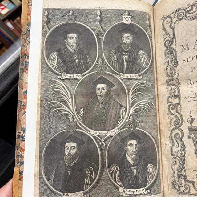 The Book of Martyrs: Containing an Account of the Sufferings and Death of the Protestants in the Reign of Queen Mary the First — photograph 3.