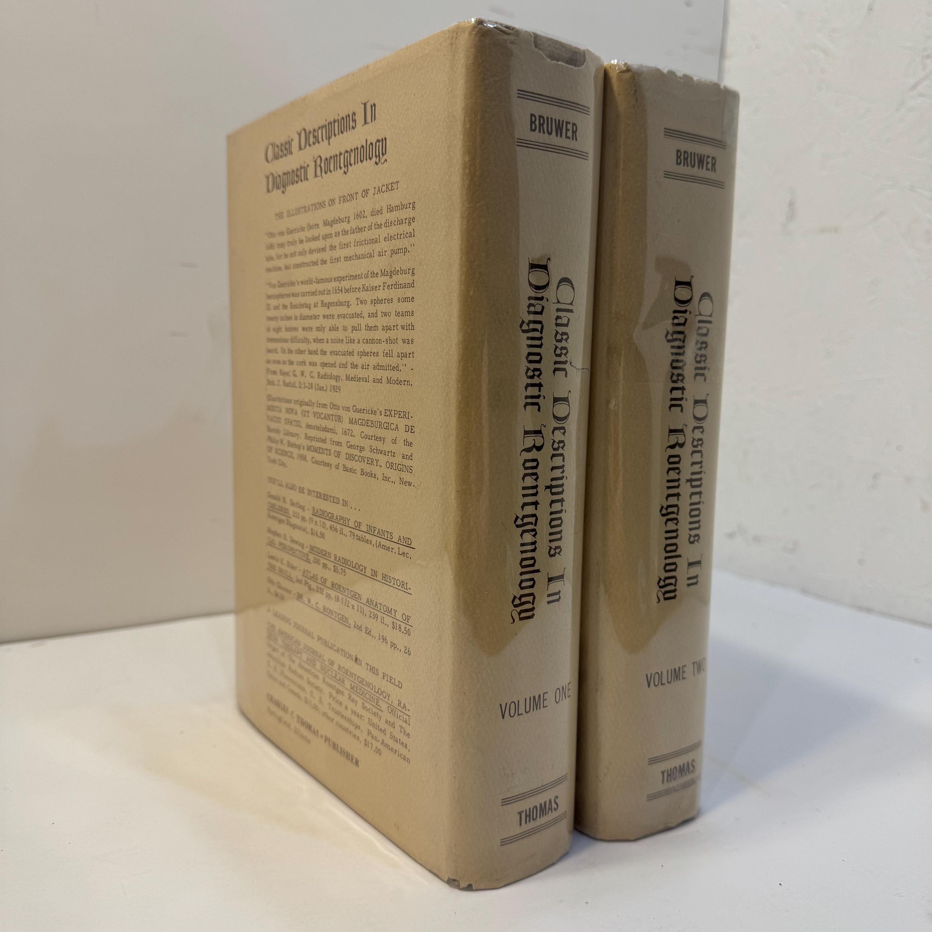 Classic Descriptions in Diagnostic Roentgenology by Andre J. Bruwer, 1964 | Two Volumes — photograph 5.