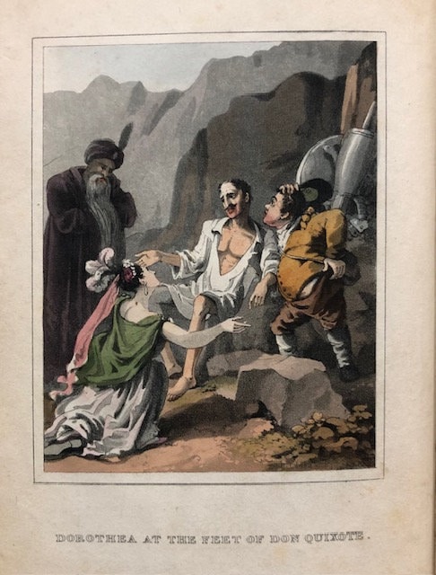 Don Quixote De La Mancha. Translated From the Original Spanish... Embellished With Tewnty-Four Highly Finished Engravings From Drawings Designed Expressly For This Edition. In Four Volumes. — photograph 5.