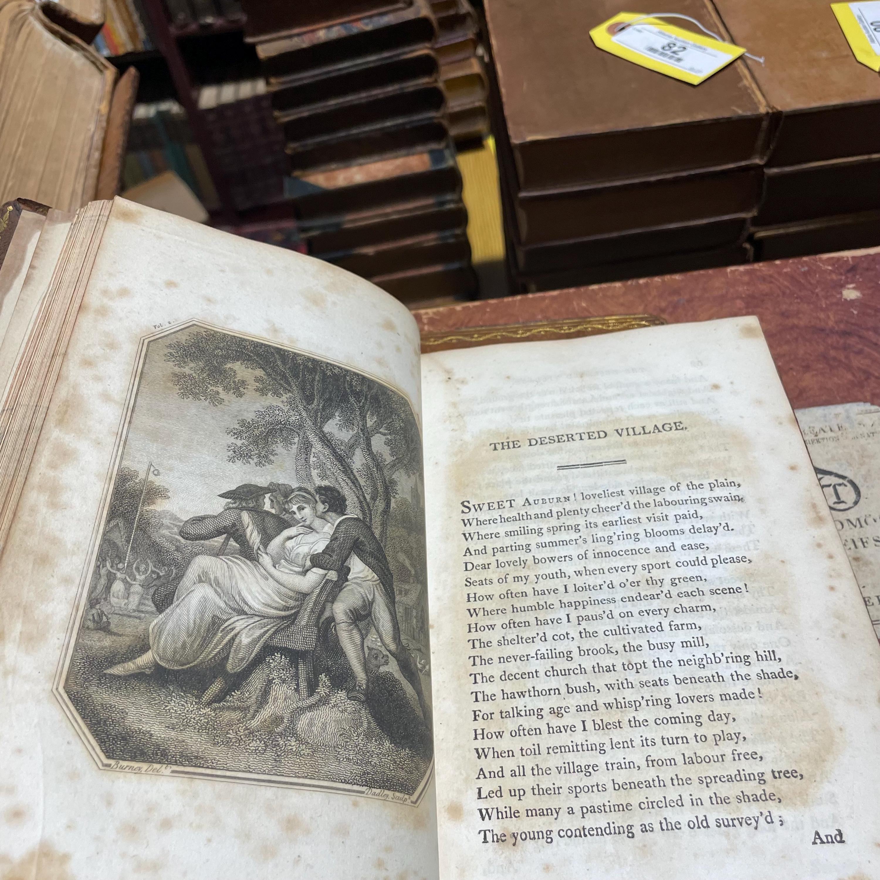 The Miscellaneous Works of Oliver Goldsmith, M.B. A New Edition, In Four Volumes. To Which is Prefixed, Some Account of His Life and Writings. 4 volumes. — photograph 6.