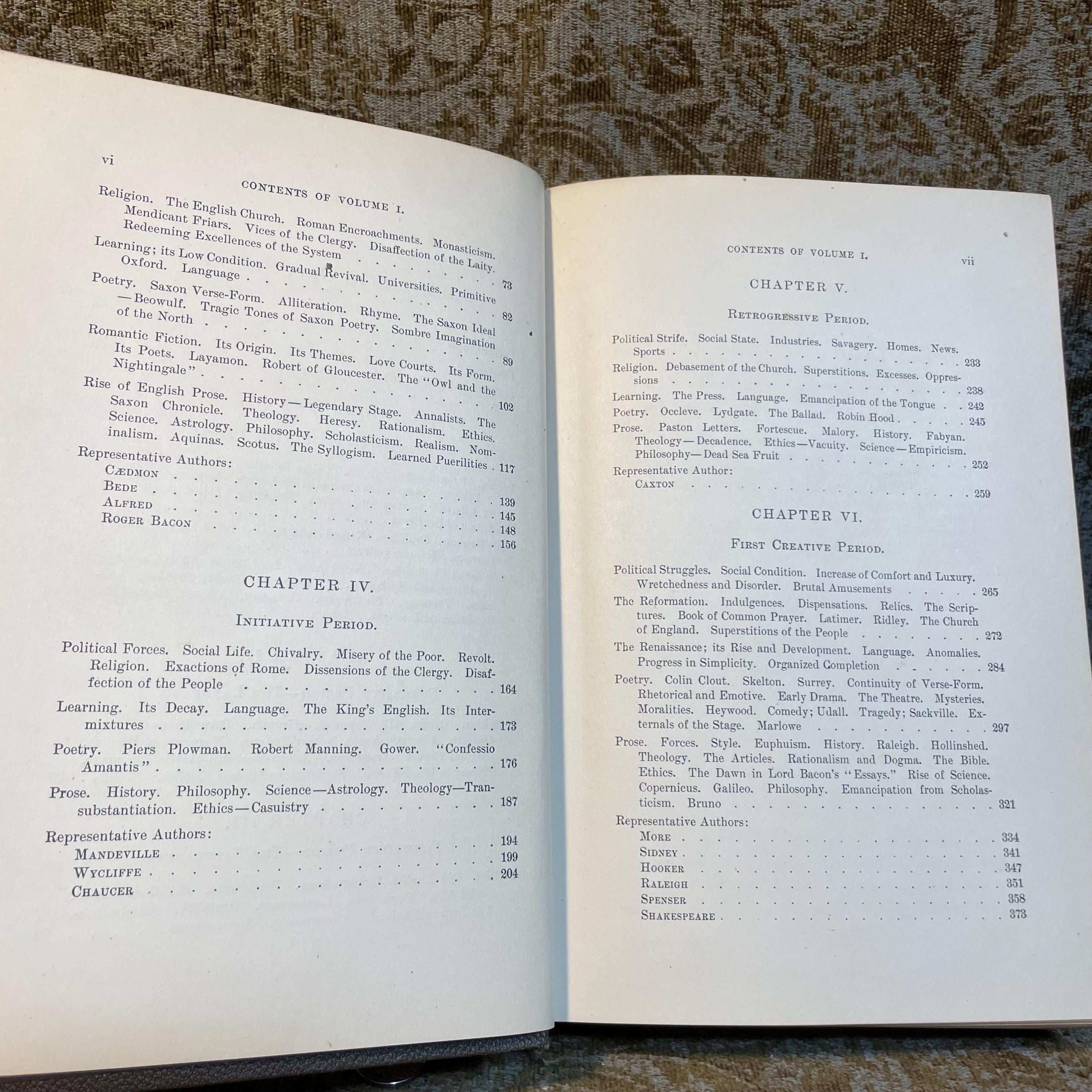 Development of English Literature and Language, Vol.I. Twelfth Thousand, — photograph 6.