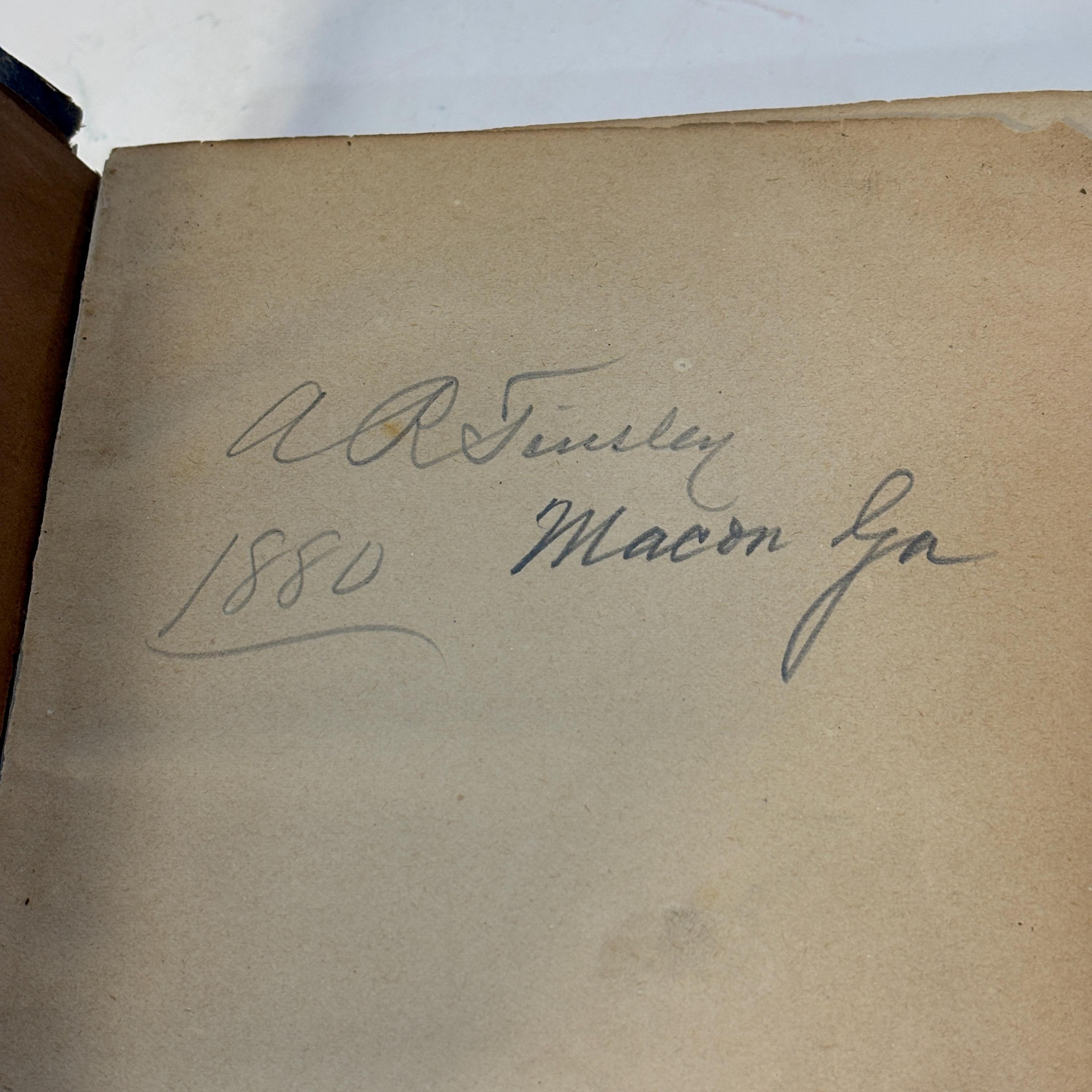Historical Record of Macon and Central Georgia, Containing many Interesting and Valuable Reminiscences Connected With The Whole State, Including Numerous Incidents and Facts never Before Published and of Great Historic Value. — photograph 8.
