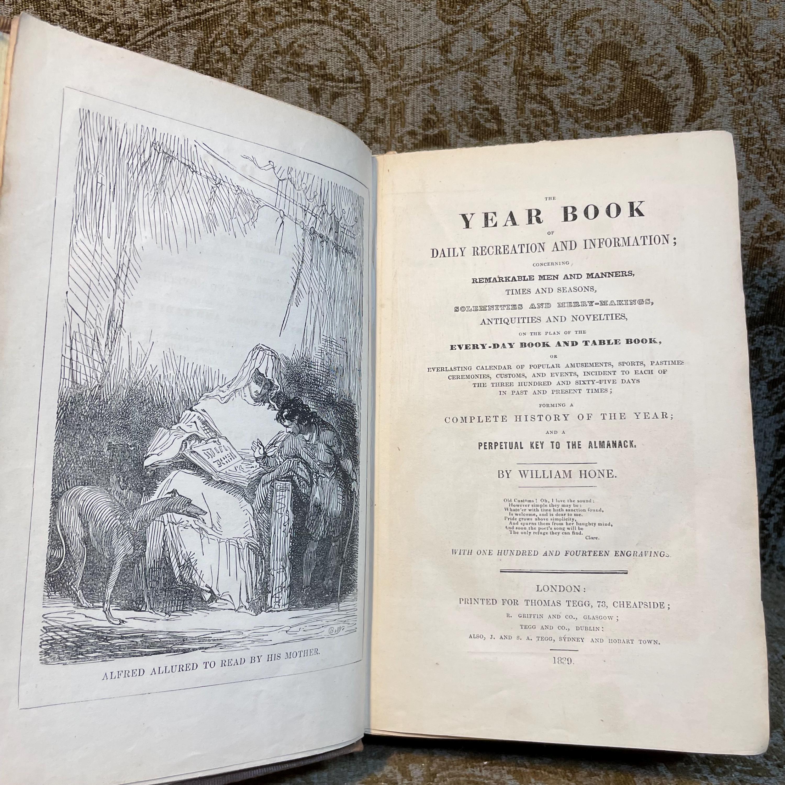 The Year Book of Daily Recreation and Information by William Hone