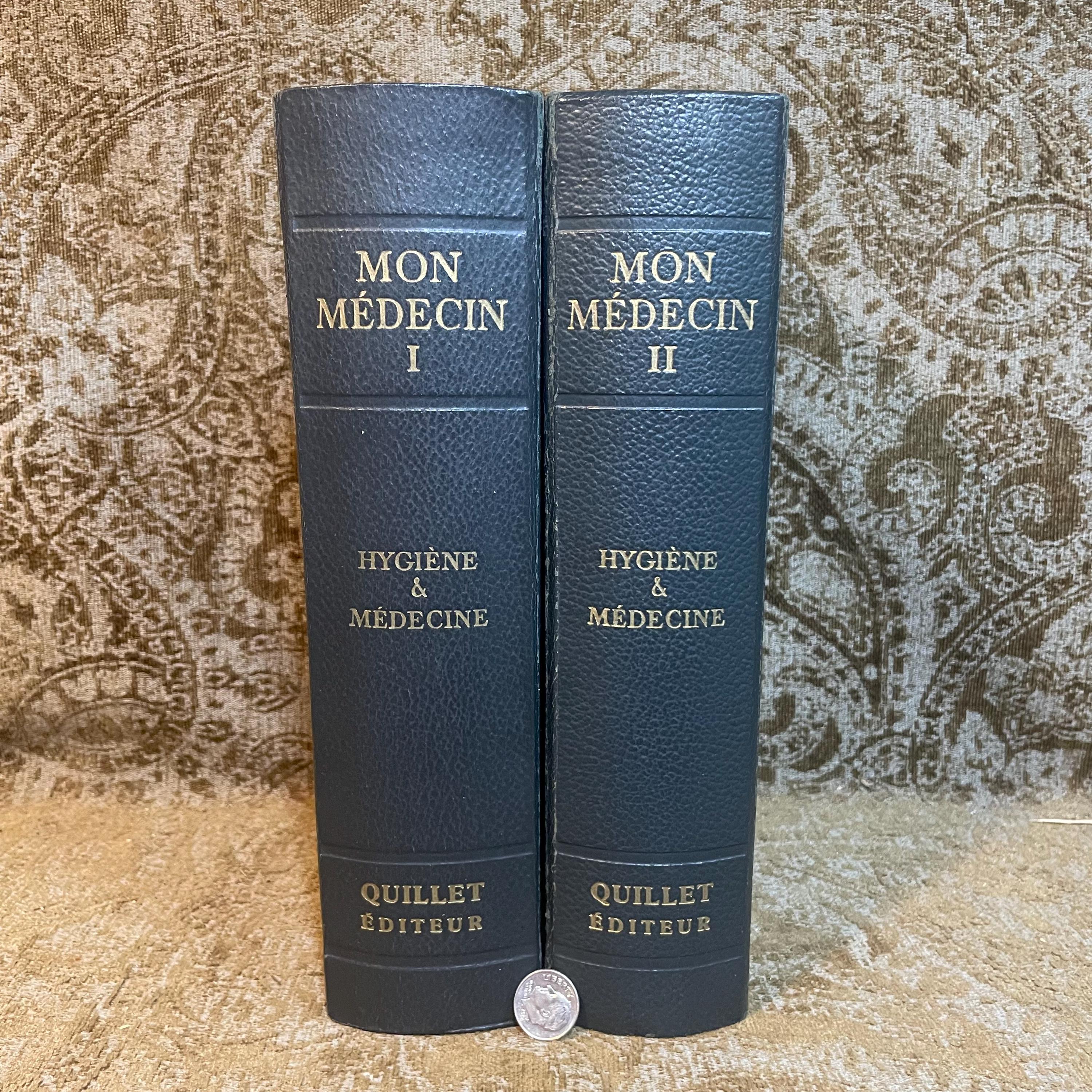 Docteur M. Laurre, Mon Médecin Nouvelle Encyclopédie Pratique de Médecine et d'Hygiène, Vols. I, II Translated: Dr. M. Laurre, My Doctor New Practical Encyclopedia of Medicine and Hygiene Vols. I, II — photograph 10.