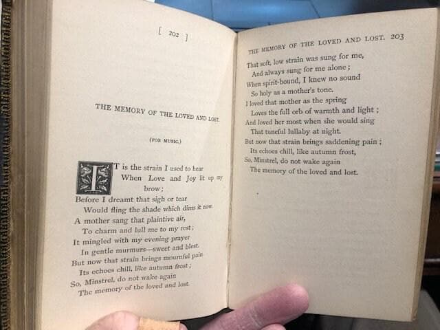 New Echoes and Other Poems (PRESENTATION BINDING) — photograph 7.