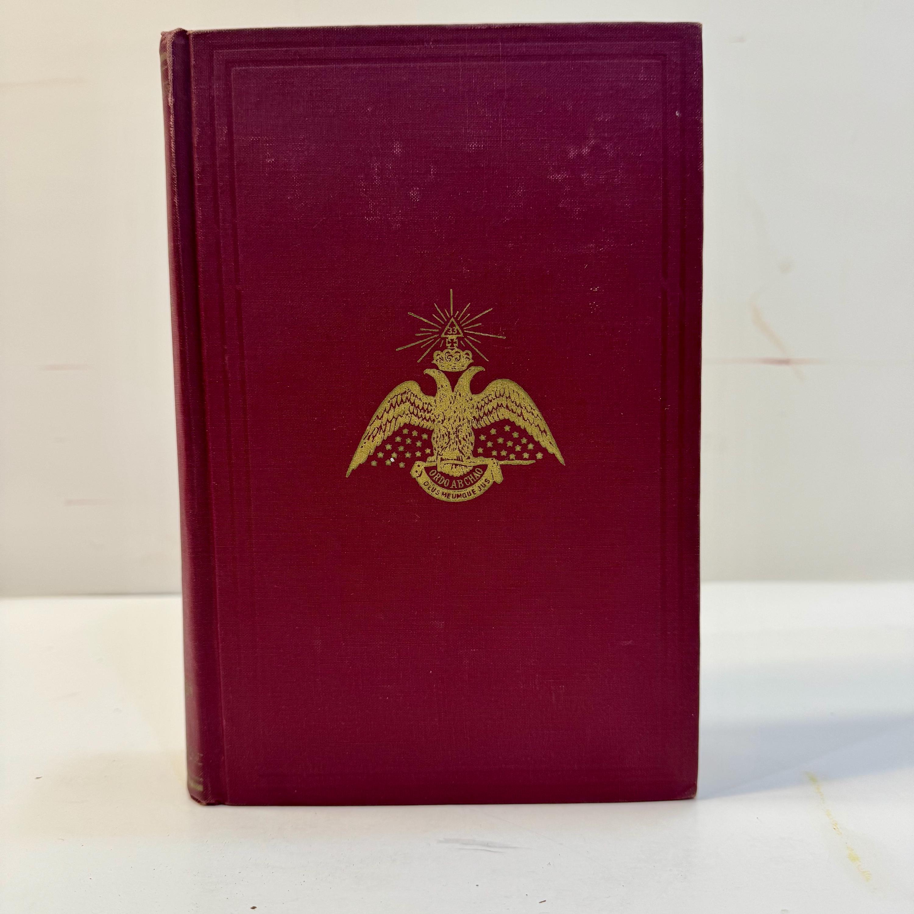 Morals and Dogma of Freemasonry & Digest-Index by Albert Pike and T.W. Hugo, 1924 — photograph 2.