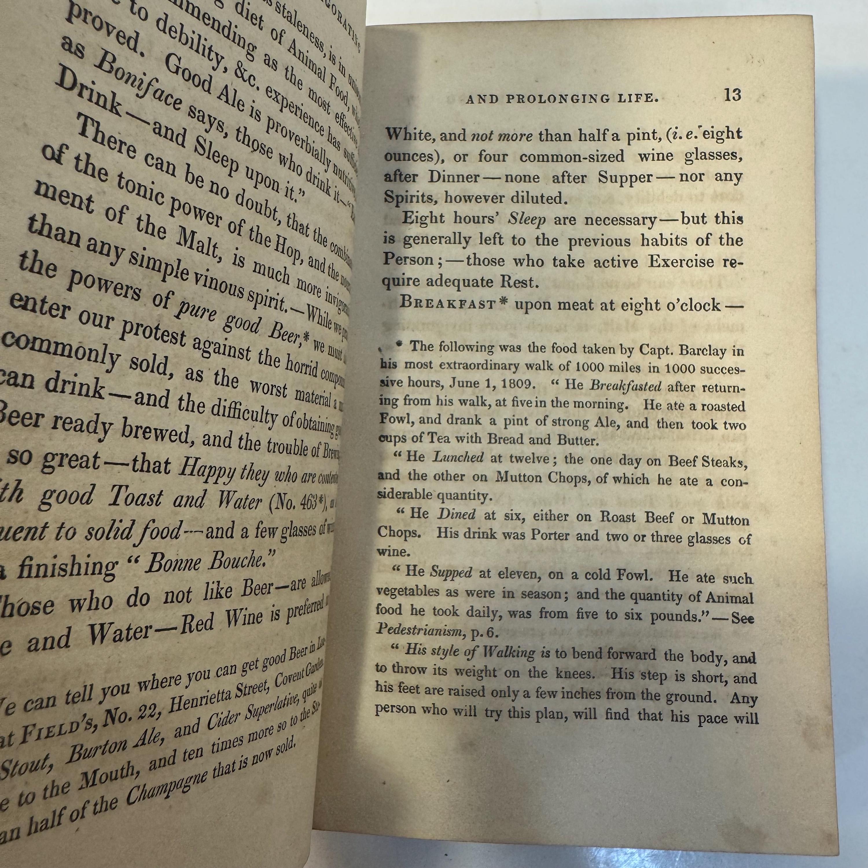The Art of Invigorating and Prolonging Life, by Food, Clothes, Air, Exercise, Wine, Sleep, &c. Or, The Invalid's Oracle: Containing Peptic Precepts, Pointing out Agreeable and Effectual Methods to Prevent and Relieve Indigestion, and To Regulate and Strengthen the Action of The Stomach and Bowels. To Which is Added, The Pleasure of Making a Will. Sixth Edition, Very Greatly Augmented and Improved. — photograph 8.