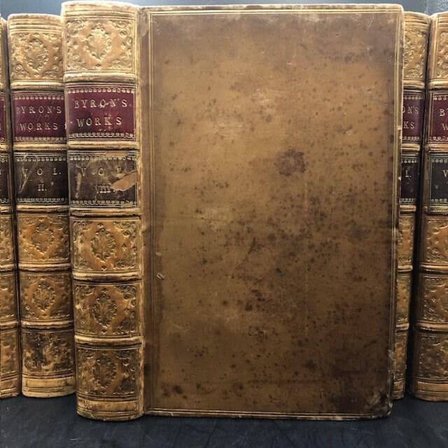 Poetical works of Lord Byron in Eight Volumes — photograph 7.