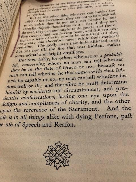 Worthy Communicant a discourse of the nature effects and blessings consequent to the Worthy receiving the Lord's Supper — photograph 7.