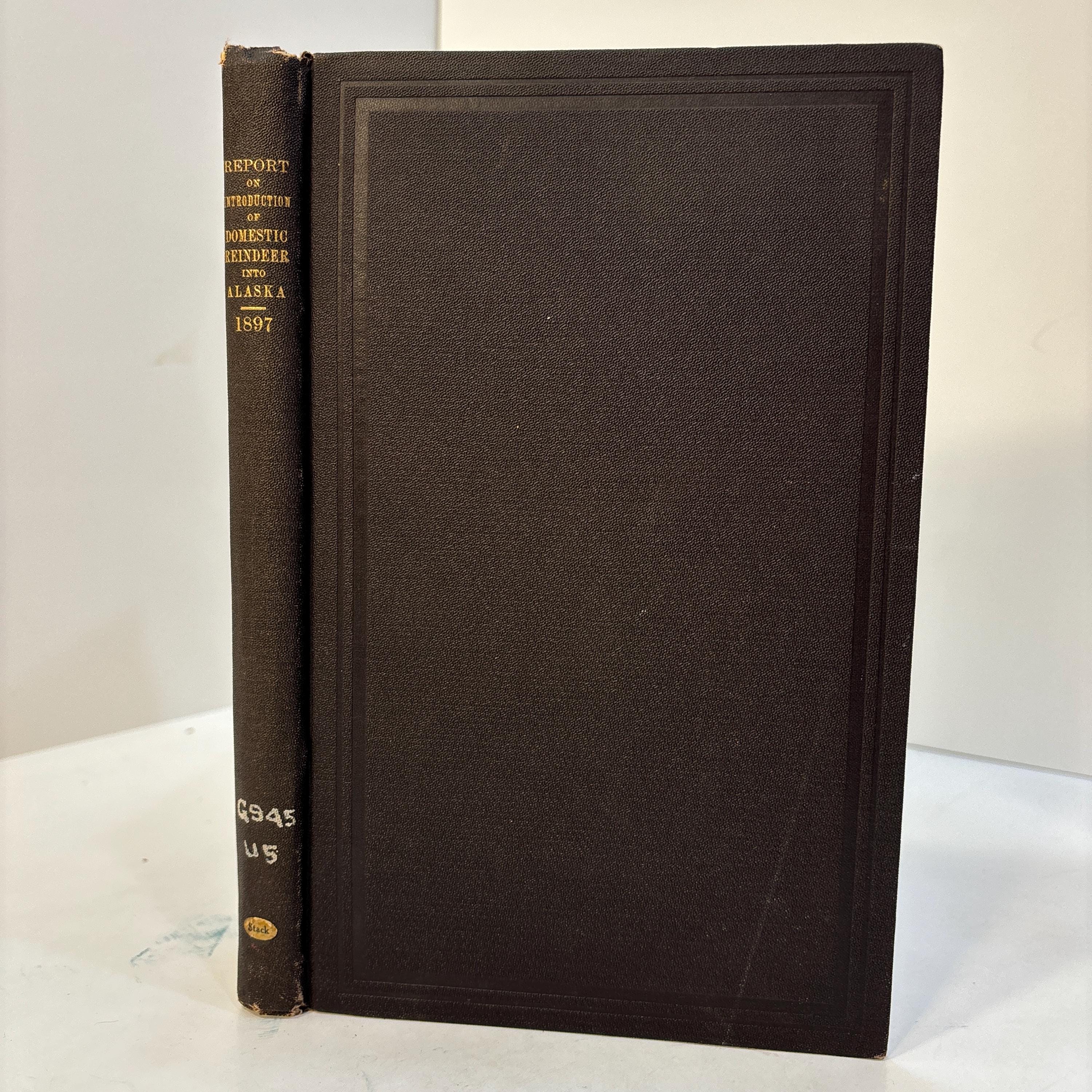 Report on Introduction of Domestic Reindeer Into Alaska, with Illustrations, 1897. 2nd Session, 55th Congress, Document No.30 — photograph 2.