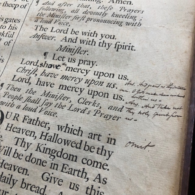 The Book of Common Prayer, and Administration of The Sacraments, and Other Rites and Ceremonies of The Church, According to the Use of The Church of England: Together With The Psalter or Psalms of David, Pointed as they are to be Sung or Said in Churches; and the Form or Manner of Making, Ordaining, and Consecrating of Bishops, Preists, and Deacons — photograph 6.