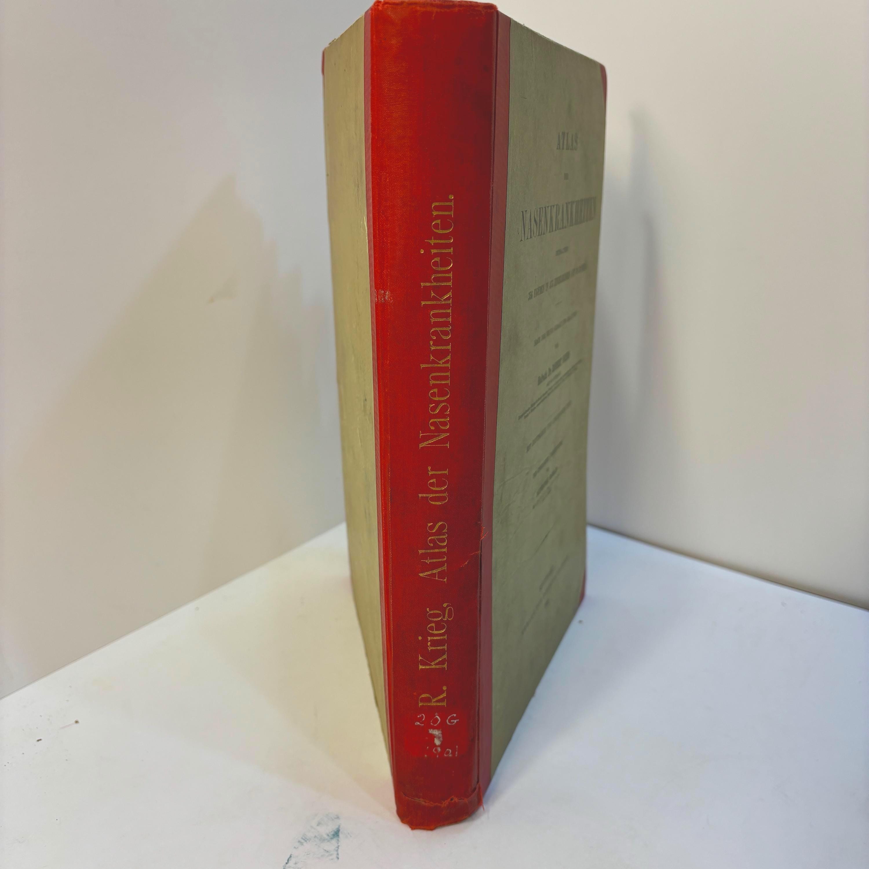 Atlas of Diseases of The Nose with 38 Coloured Plates and 475 Illustrations. Original Sketches Coloured and Described by Robert Krieg. With German and English Text. English Translation by Alphonse Roman — photograph 5.