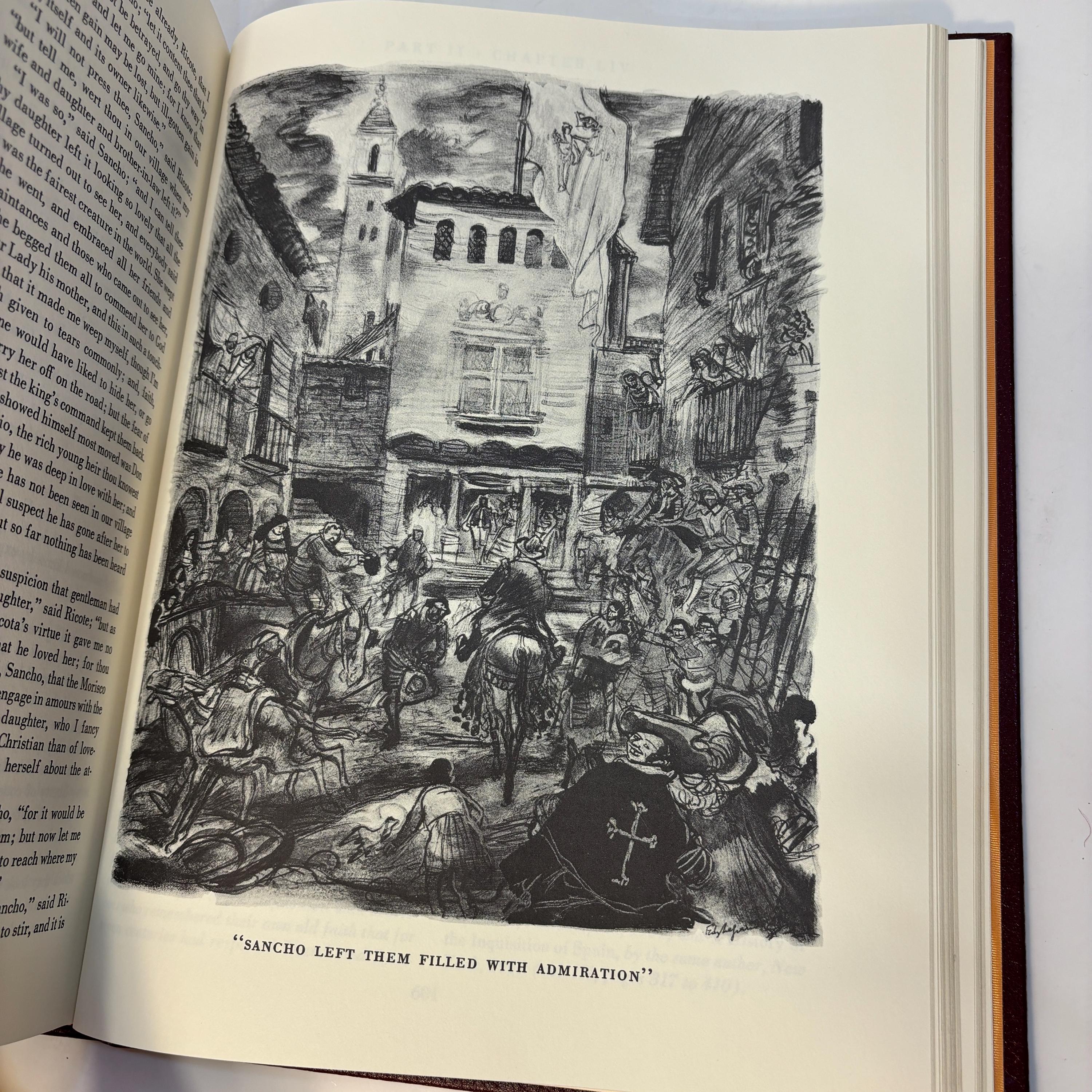 Don Quixote The Ingenious Gentleman of La Mancha. Illustrations by Edy Legrand — photograph 7.