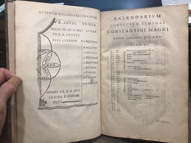 1639 Ovid's Writings on the Roman Holidays with engraved title page. Latin. The Book of Days. 6 books in 1 vol. — photograph 5.
