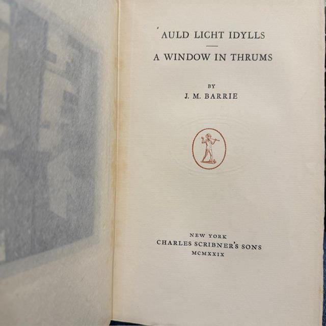 The Works of J.M. Barrie, Limited Peter Pan Edition #881/1030 — photograph 5.