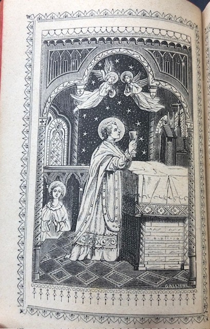 La Sposa Cristiana Ossia La Donna Second il Cuore di Dio Nella Famiglia e Nel Mondo. Opera Della Contessa Laura di Barezia Traduzione del fraese Preghiere, Istruzioni e Consigli per riceveredegnamente il Sacramento del Matrimonio e per compierne con esattezza i doveri. TRANSLATION: The Christian Bride That is The Woman According to the Heart of God in the Family and in the World. Works of Contessa Laura di Barezia, Translation of the French Prayers, Instructions and Advice to receive the Sacrament of Marriage worthily and to fulfill its duties exactly — photograph 7.