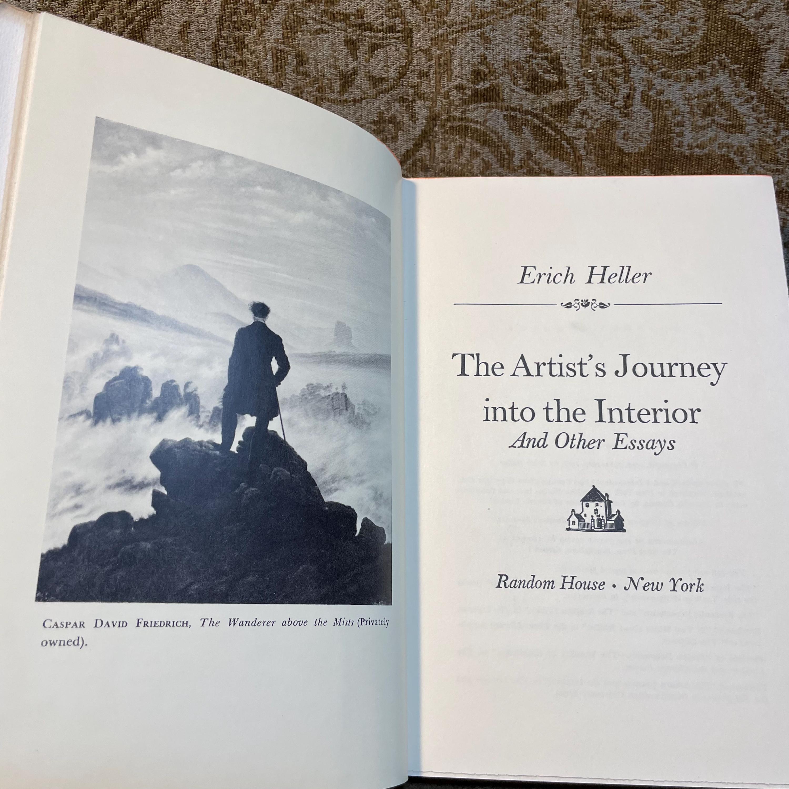 The Artist's Journey into The Interior and Other Essays. First Edition. — photograph 4.