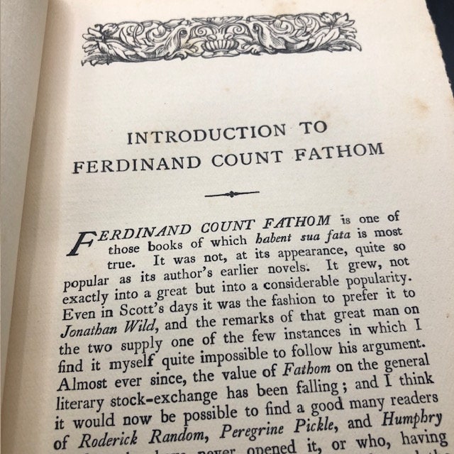 The Adventures of Count Fathom … with Illustrations by George Cruikshank — photograph 4.