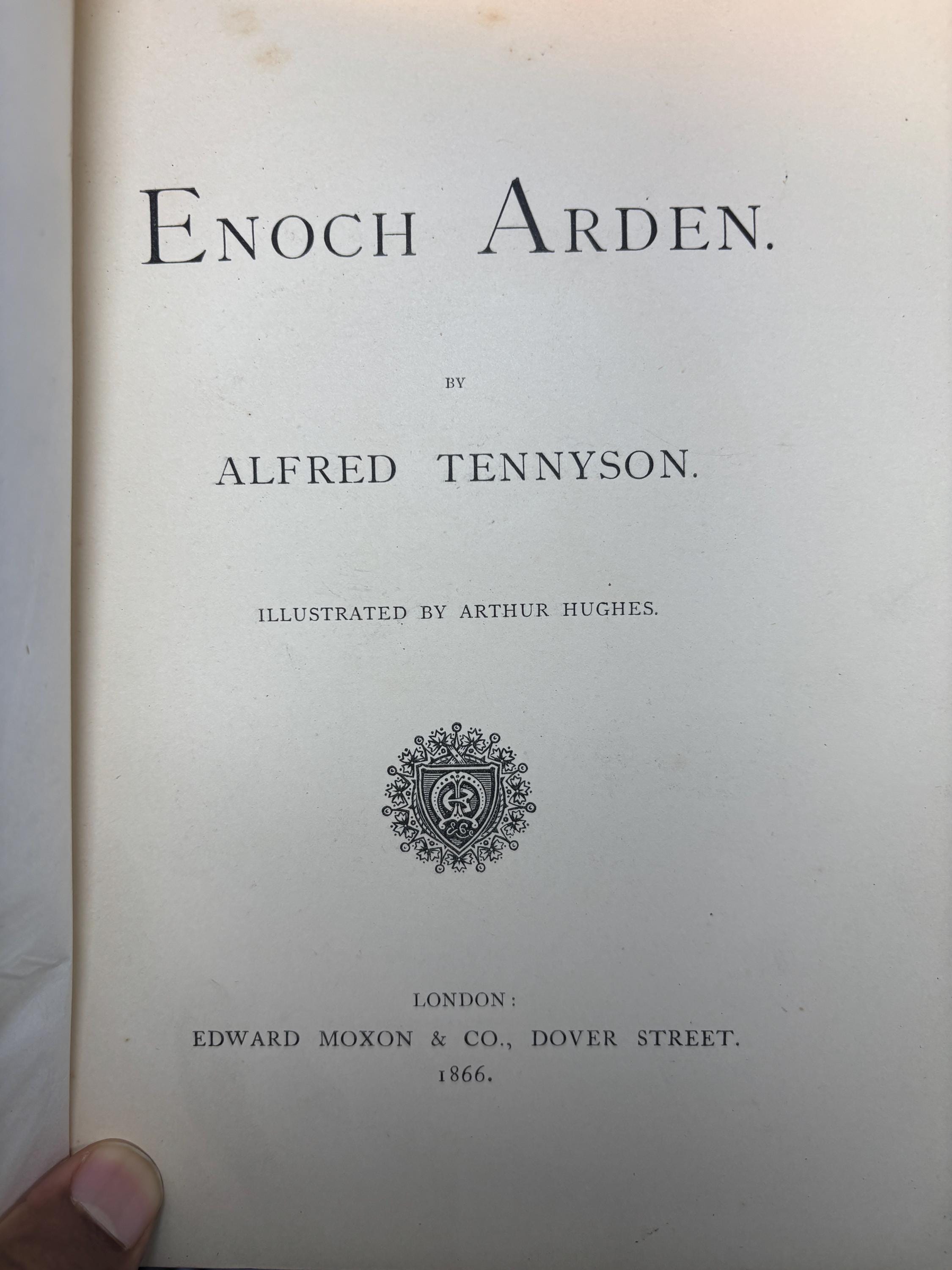 Enoch Arden. Illustrated By Arthur Hughes — photograph 5.