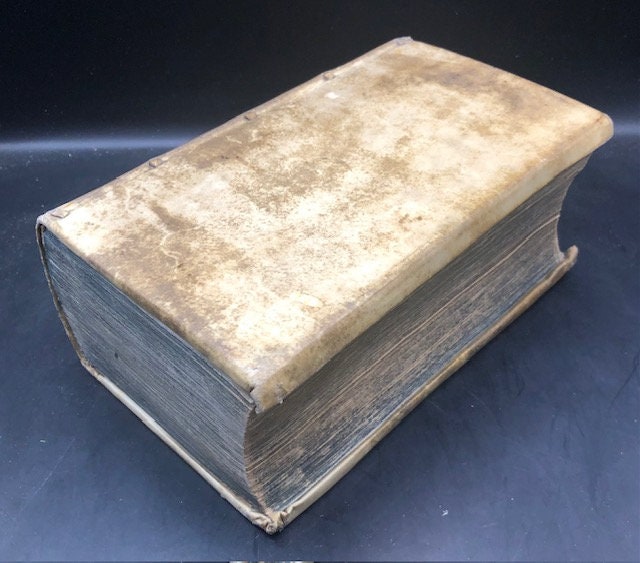1710. Hebrew Lexicon. Johannis Buxtorf's Lexicon & Chaldaicum... Latin/Hebrew Language. — photograph 9.